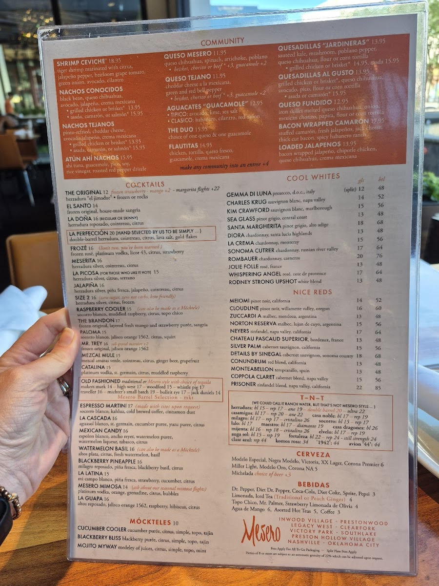 Mesero - Legacy West Menu - Image 4